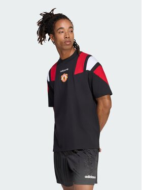 adidas adidas Koszulka techniczna 172386 Czarny Loose Fit