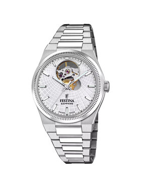 Festina Festina Zegarek F20054-1 Srebrny
