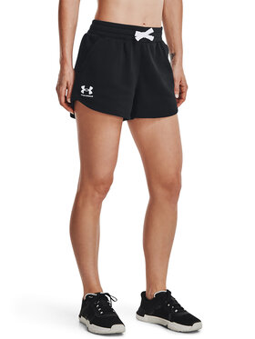 Under Armour Under Armour Спортивні шорти Rival Fleece Short 1376257 Чорний Regular Fit