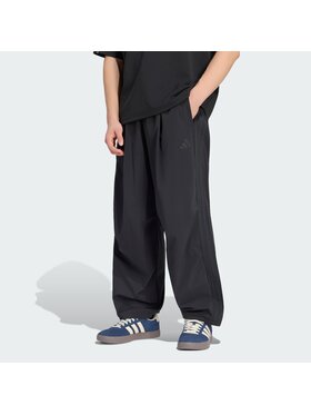 adidas adidas Spodnie materiałowe 164596 Czarny Loose Fit