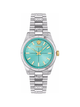 Versace Versace Zegarek VE0E00225 Srebrny