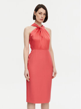 BOSS BOSS Rochie cocktail Datinar 50538291 Coral Slim Fit