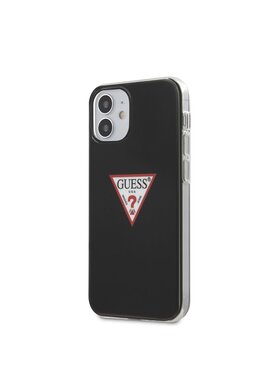 Guess Guess Etui na telefon Triangle Logo Czarny