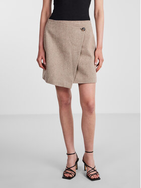 YAS YAS Пола тип трапец 26031615 Бежов Regular Fit
