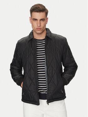 Geox Geox Übergangsjacke Decio M5522S T3132 F9000 Schwarz Regular Fit