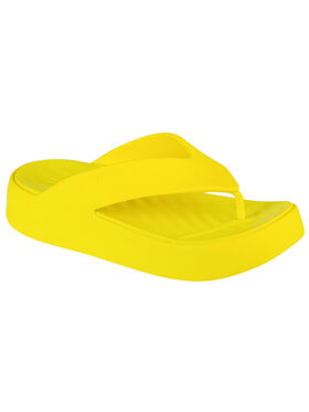 Crocs Crocs Japonki Crocs Gataway Platform Flip Żółty