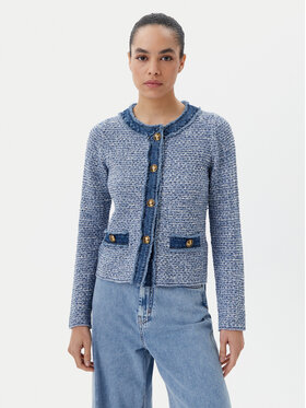 Luisa Spagnoli Luisa Spagnoli Sacou Cannuccia 58589 Albastru Regular Fit
