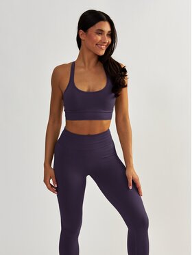 BeShaped BeShaped Biustonosz sportowy Gym Queen Fioletowy