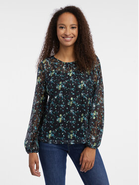 Orsay Orsay Bluzka 630047660000__34 Czarny Regular Fit