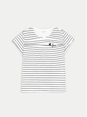 Coccodrillo Coccodrillo T-Shirt ZC4143213VGA Bílá Regular Fit