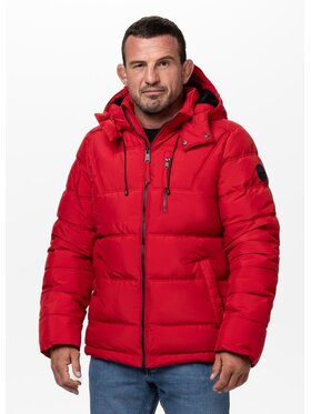PITBULL PITBULL Kurtka zimowa PIEDMONT Czerwony Regular Fit
