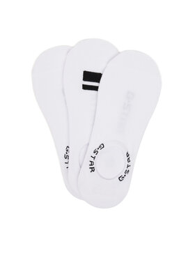 G-Star Raw G-Star Raw Șosete joase AS_G-STAR_S_020_SS25 (3-PACK) Alb