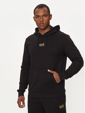 EA7 Emporio Armani EA7 Emporio Armani Majica dugih rukava 8NPM32 PJVRZ 0208 Crna Regular Fit