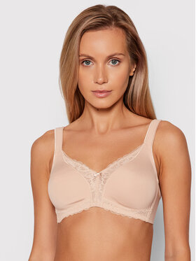 Triumph Triumph Biustonosz bezfiszbinowy Modern Lace 10207539 Beżowy