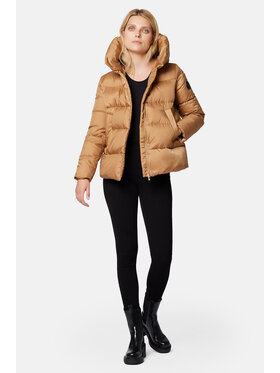 Lancerto Lancerto Kurtka puchowa Sophia KU135223000012 Brązowy Regular Fit
