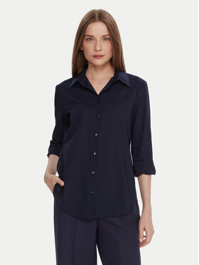 United Colors Of Benetton United Colors Of Benetton Риза 5WPQDQ0AX Тъмносин Regular Fit
