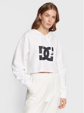 DC DC Суитшърт ADJFT03028 Бял Relaxed Fit
