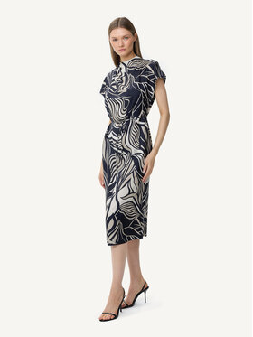 KMX Studio KMX Studio Sukienka letnia 924420025 Czarny Fitted Fit