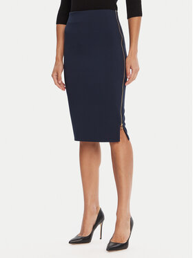 Rinascimento Rinascimento Пола тип молив CFC0125230003 Тъмносин Slim Fit