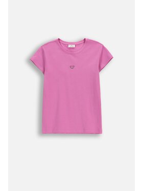 Coccodrillo Coccodrillo T-Shirt WC6143225VGA-007 Różowy Regular Fit