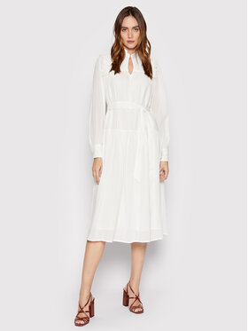 Selected Femme Selected Femme Kasdieninė suknelė Maxa 16083837 Balta Relaxed Fit