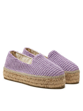 Manebi Espadrile Yucatan Double Sole Espadrilles G 3.3 D0 Vijolična