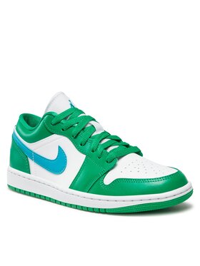 Nike Nike Cipő Air Jordan 1 Low DC0774 304 Zöld