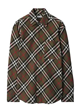 Burberry Burberry Camicia 8095341 Marrone Regular Fit