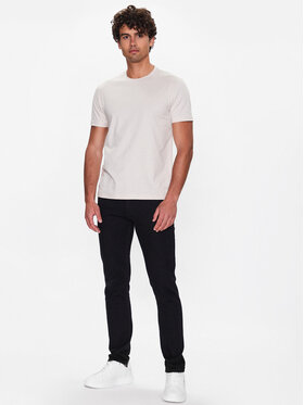 Calvin Klein T-shirt Smooth K10K110589 Bež Regular Fit