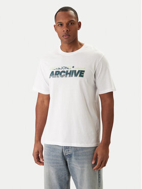 Jack & Jones Jack & Jones Tričko Brat Tee 12288103 Biela Regular Fit