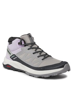 Salomon Salomon Туристически Outrise Mid GORE-TEX L47160600 Черен