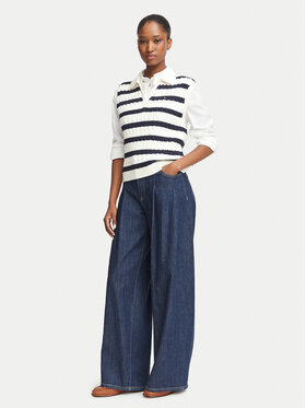 Tommy Hilfiger Tommy Hilfiger Sveter WW0WW45655 Tmavomodrá Regular Fit