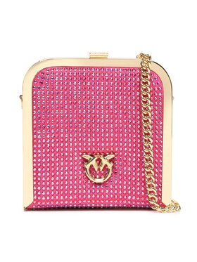 Pinko Pinko Rankinė Box Clutch AI 23-24 PCPL 101514 A159 Rožinė