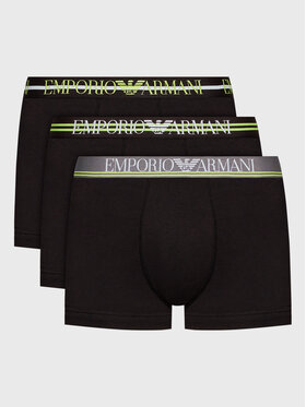 Emporio Armani Underwear Emporio Armani Underwear Set 3 perechi de boxeri 111357 2F723 21320 Negru