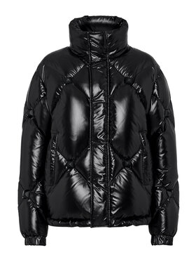 PHILIPP PLEIN PHILIPP PLEIN Vatovaná bunda 8635 Čierna Regular Fit