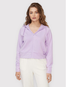 4F 4F Sweatshirt H4Z22-BLD027 Violett Cropped Fit