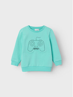 NAME IT NAME IT Sweatshirt Bowis 13226397 Türkisfarben Regular Fit
