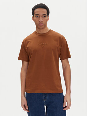 Vans Vans Póló Essential VN000HPZ Barna Loose Fit