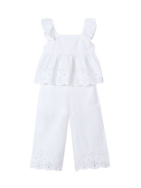 Mayoral Mayoral Set Top und Hose 3561 Weiß Regular Fit