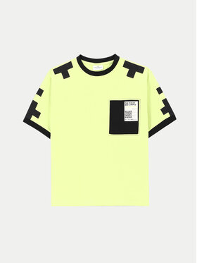 Coccodrillo Coccodrillo Tricou ZC4143201WBJ Verde Regular Fit
