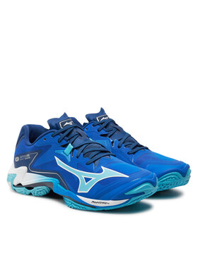 Mizuno Čevlji Za športe V Zaprtih Prostorih Wave Lightning Z8 V1GA2400 Modra