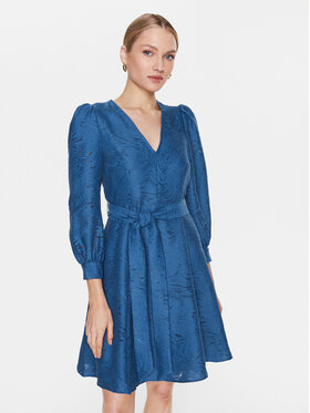 IVY OAK IVY OAK Sukienka letnia Nicky IO1123S7557 Granatowy Regular Fit