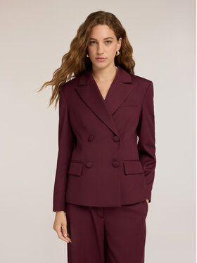 Motivi Motivi Marynarka Q110Q001145N036 Bordowy Slim Fit