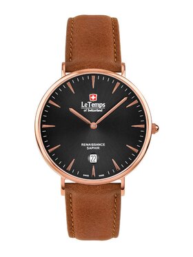 Le Temps Le Temps Zegarek LT1018.57BL52 Brązowy