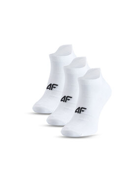 4F 4F Skarpety krótkie MIDSHOP ACCESSORIES Biały