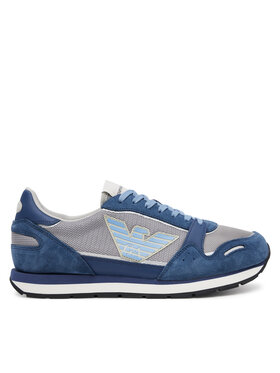 Emporio Armani Emporio Armani Sneakersy X4X537 XN730 U551 Granatowy