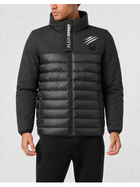 Plein Sport Plein Sport Vatovaná bunda 24017 Černá Regular Fit