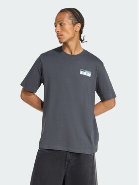 adidas adidas T-Shirt 156529 Szary Loose Fit