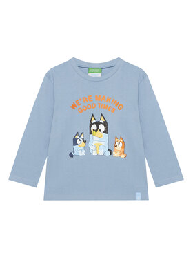 United Colors Of Benetton United Colors Of Benetton Bluză 3I1XG10KH Albastru celest Regular Fit