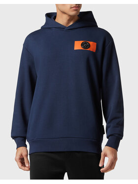 Plein Sport Plein Sport Mikina 2837 Světle modrá Regular Fit